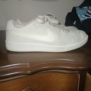 Nike Cream Suede Sneakers